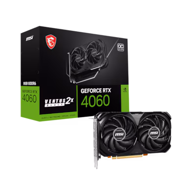 RTX 4060 MSI VGA GeForce VENTUS 2X BLACK 8G OC