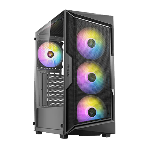 Antec AX61 Elite ARGB Mid Tower Case + Atom V650 650W PSU