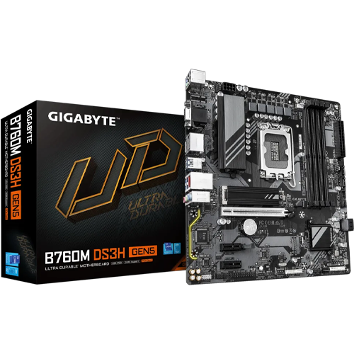 GIGABYTE B760M DS3H Gen5 | LGA 1700 | DDR5
