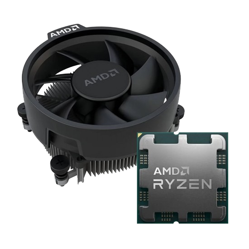 AMD RYZEN 5 7600 MPK (Tray with Stock Cooler) Desktop Processor
