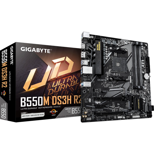 Gigabyte B550M DS3H R2 | AM4 | DDR4