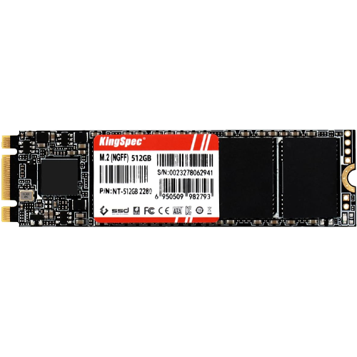 KingSpec NT Series 512GB M.2 2280 SATA Internal SSD
