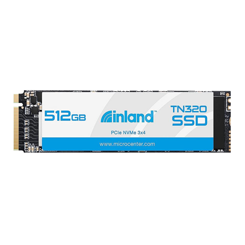 Inland TN320 512GB NVMe PCIe M.2 Gen3 SSD