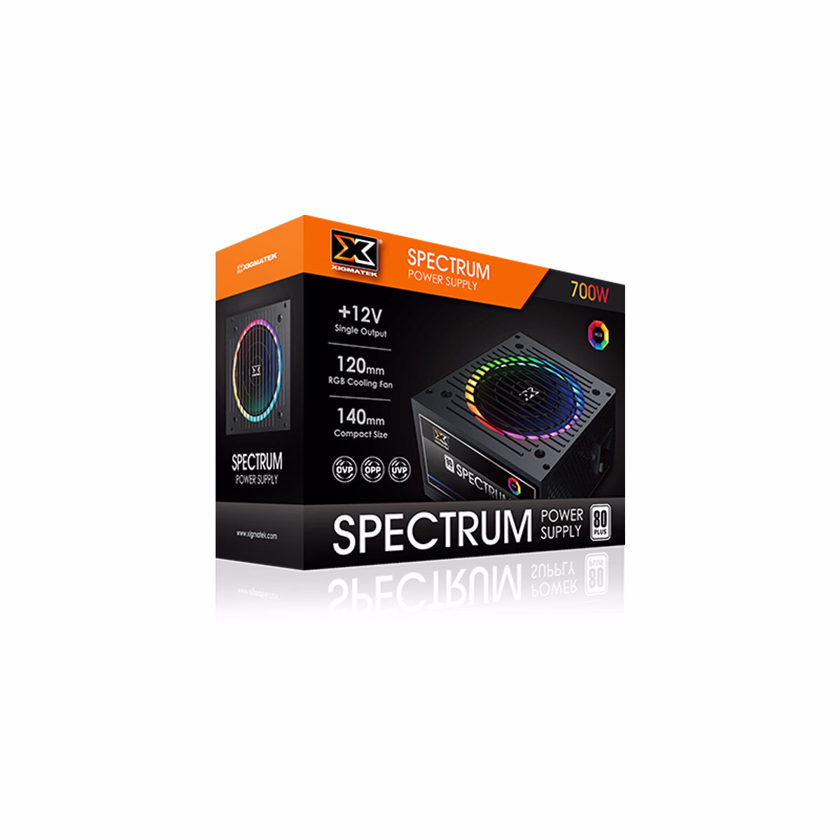 Xigmatek Spectrum RGB Cooling Fan PSU 80 Plus