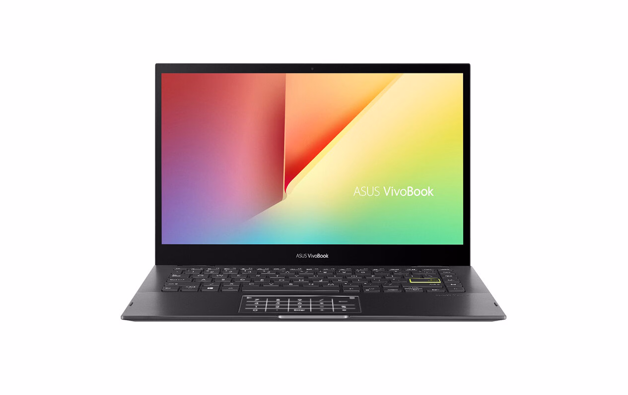 ASUS Vivobook 14 Flip (8GB RAM, 512GB, Bespoke Black)