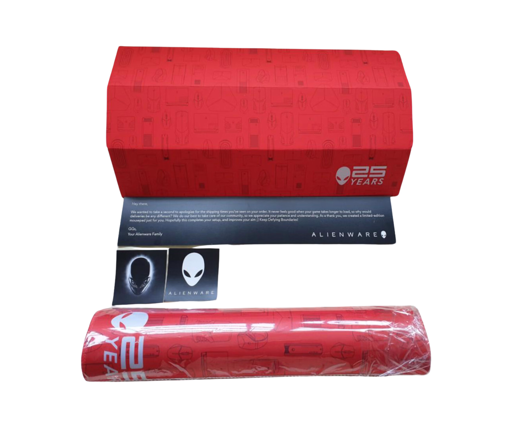 Alienware Mousepad 25 Years edition